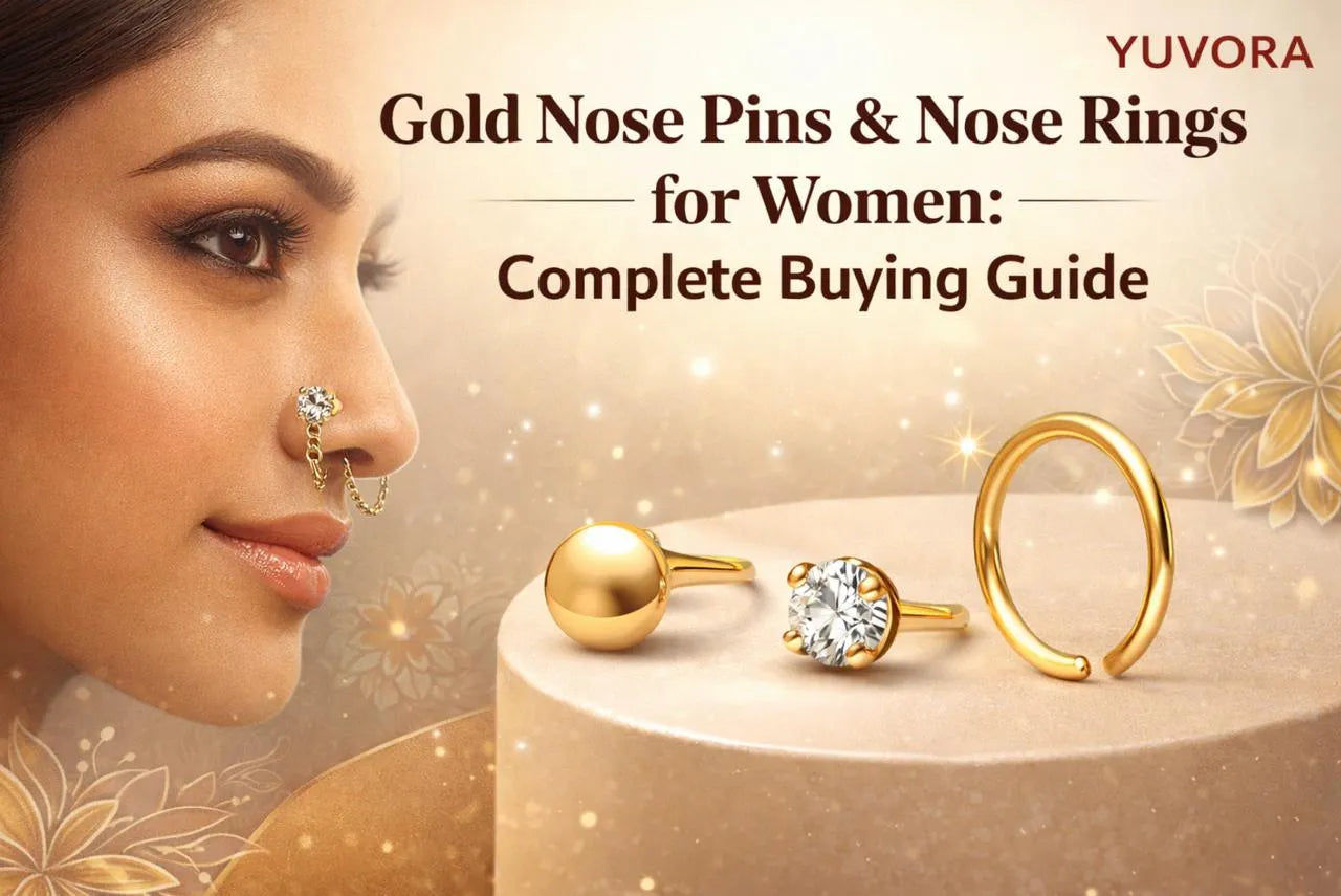 The Complete Guide to Gold Nose Pins and nose rings for Women