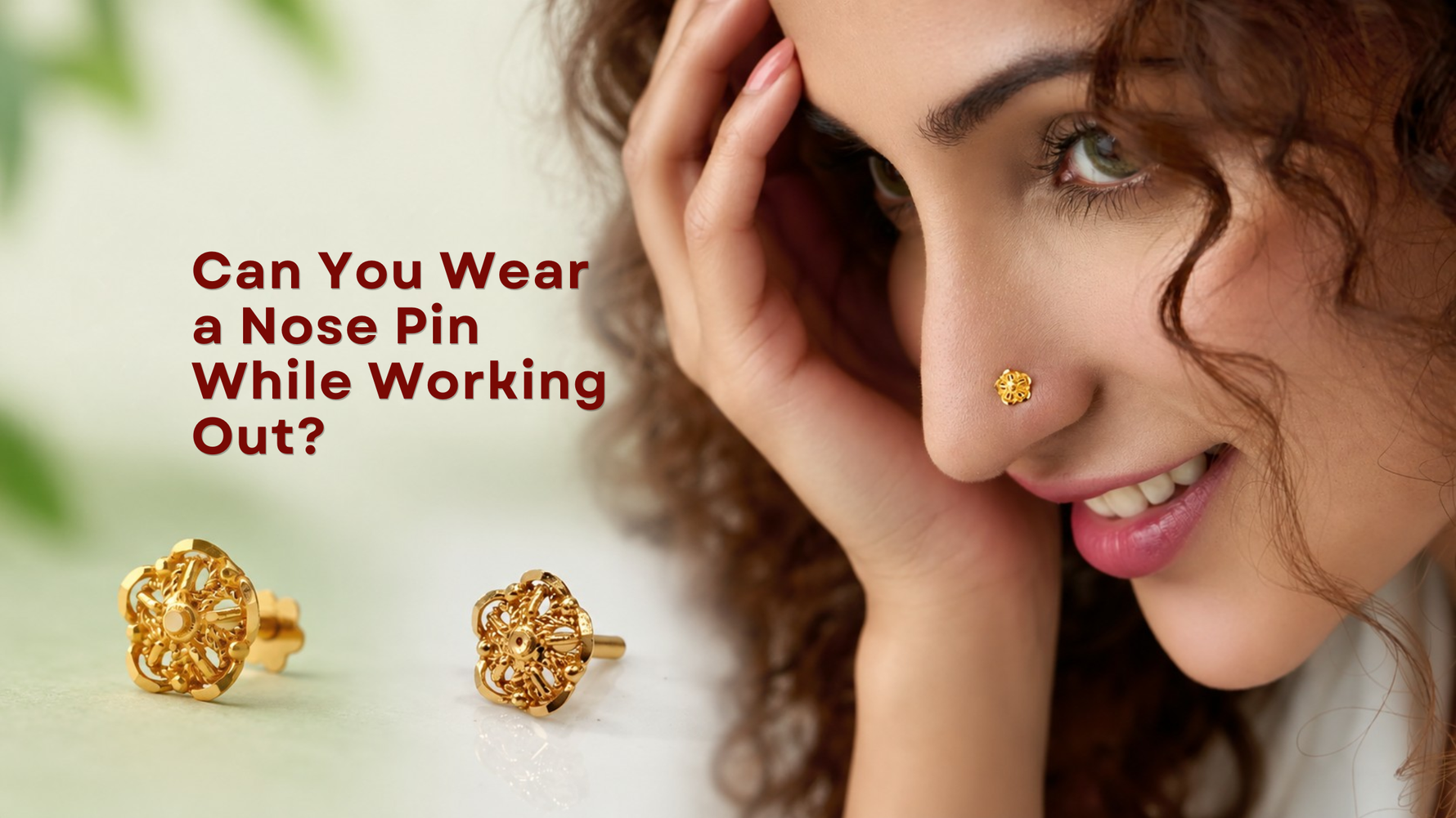 Can You Wear a Nose Pin to the Gym or While Swimming?