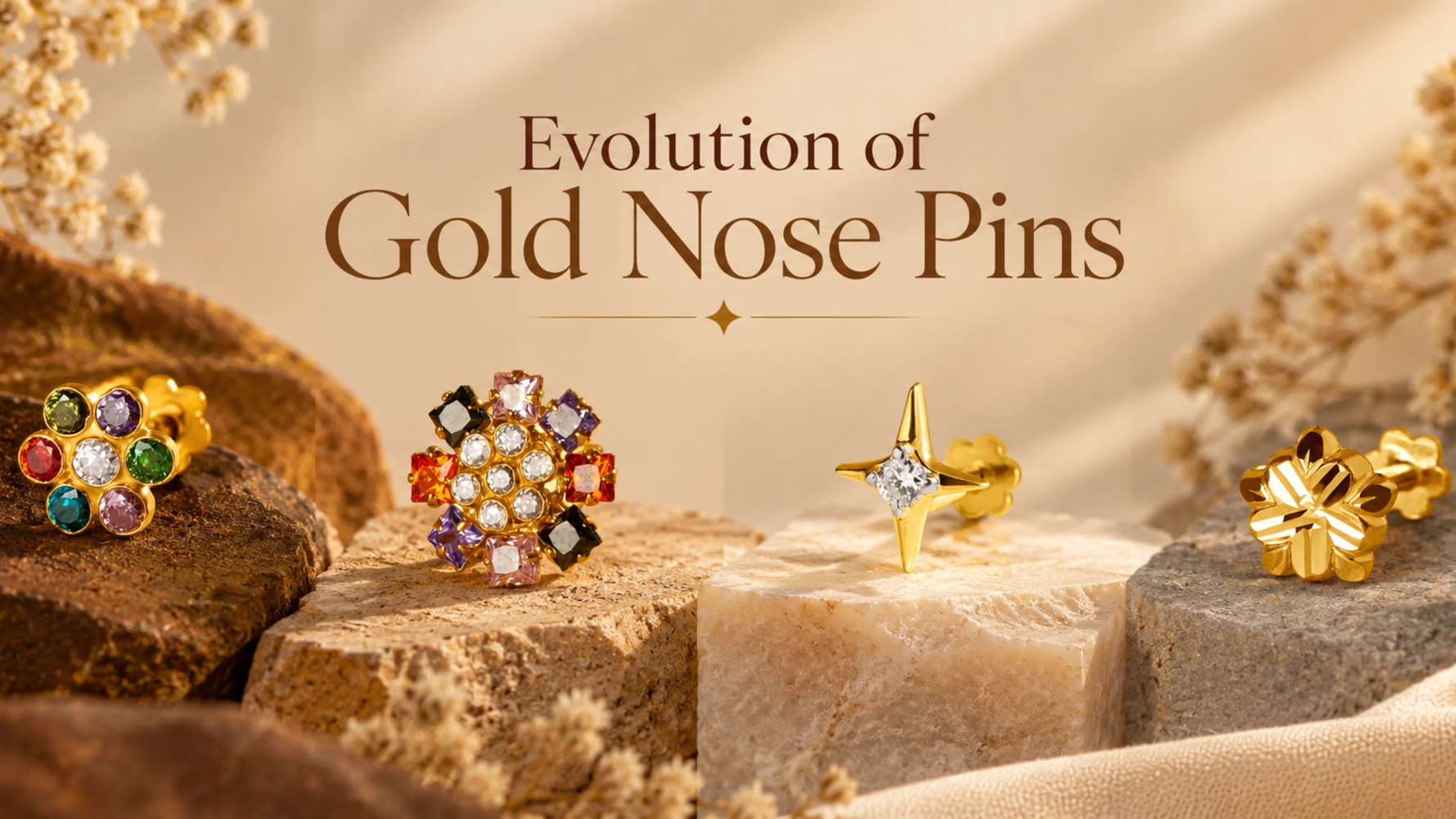 Evolution of Gold Nose Pins Through Indian History: From Tradition to Modern Style