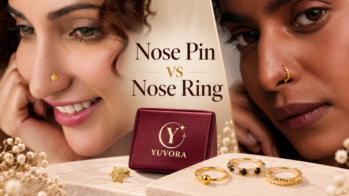 Nose Pin vs Nose Ring: What's Actually the Difference?