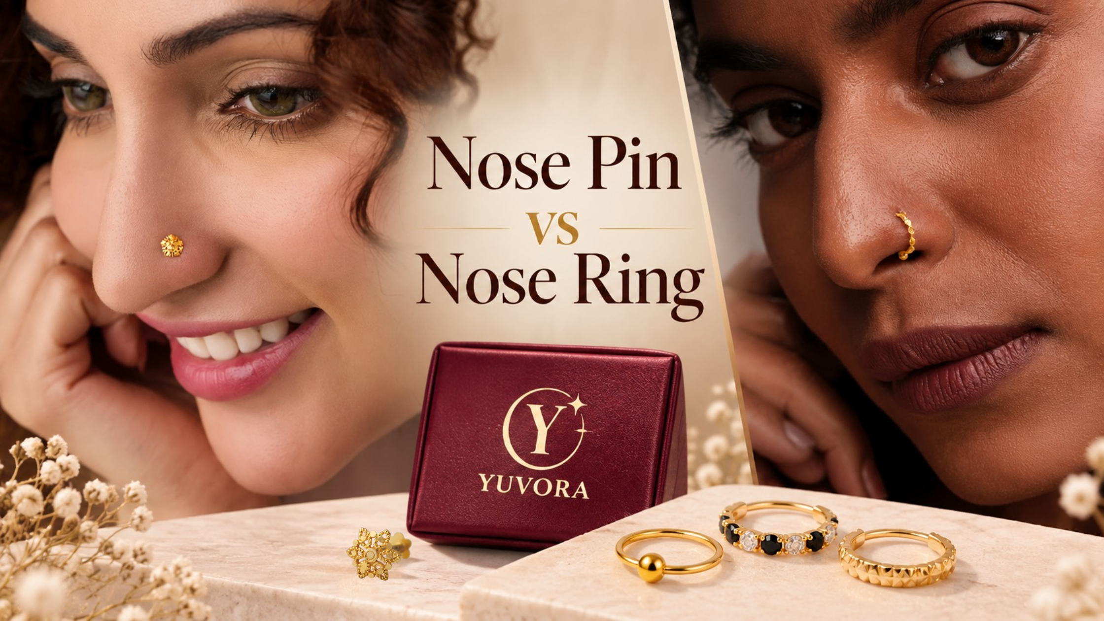 Nose Pin vs Nose Ring: What's Actually the Difference?