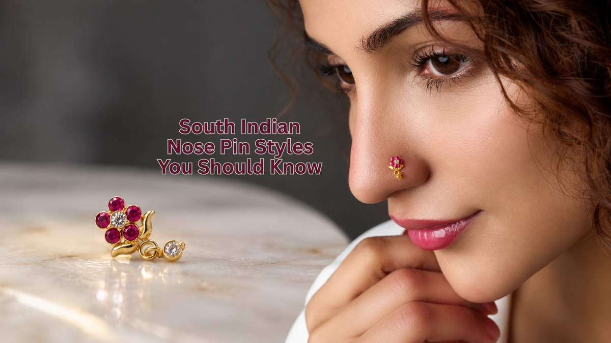 Top 5 South Indian Nose Pin Styles You Should Know