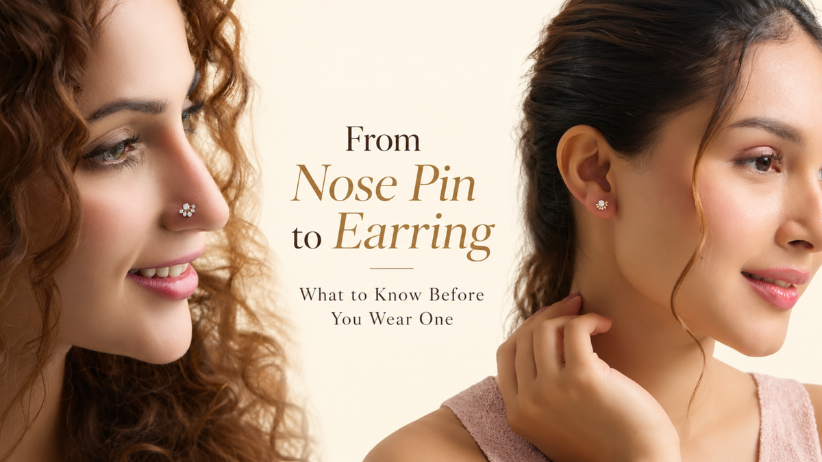Can You Wear a Nose Pin as an Earring? Here's What to Know