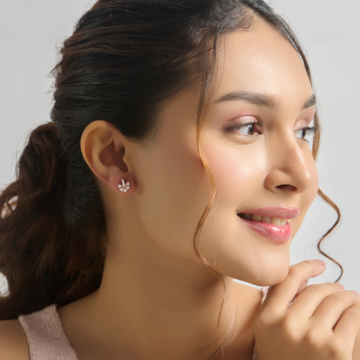 Pallavi Marquise Bloom Stud